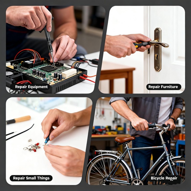 42 in 1 Magnetic Screwdriver Set, DIY Ratchet Screwdriver Set,