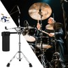 Youeon Snare Drum Stand with Drum Sticks Holder, Double Braced