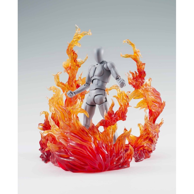 Bandai Tamashii Nations Tamashii Effect Burning Flame Action Figure, Red