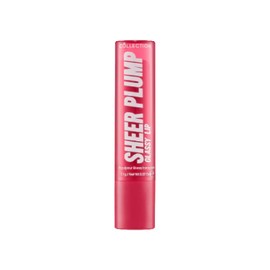 Collection Sheer Glassy Lip Plump- Cherry Glaze- 2.1g