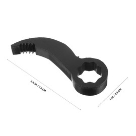 Angoily Crescent Shape Wrench Adapter for Car Repair Ratchet Wrench Pry Bar Adaptor Head Tool