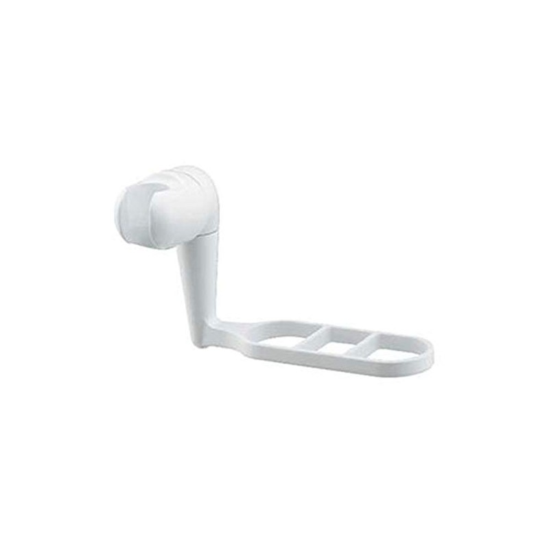 Kakudai 353-621-W Rear Shower Holder Hook, Adjustable Angle