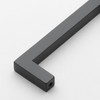 GlideRite 7-9/16 in. (192mm) Center-Center Solid Square Cabinet Bar Pull,