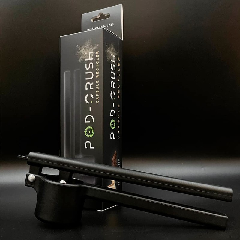 Aluminium coffee capsule recycler