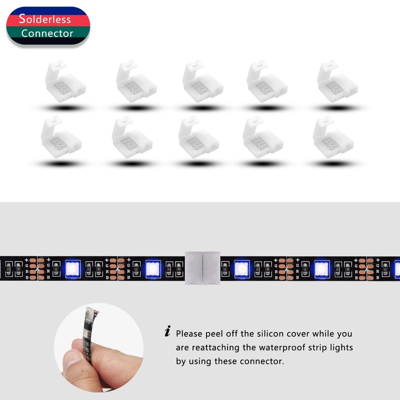 LED Strip Extension Wire Cable Kit-AWSOM LED Strip Wire Solderless