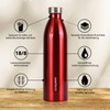 SANTECO Stainless Steel Drinking Bottle 1 L, 100% Leak-Proof Thermos