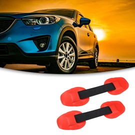 ACROPIX Universal Strap Handle Patches Carry Grab Handle for Paddle Board Inflatable Boats Red - Pack of 2