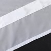 Joyswahl “Julie” Short Voile Curtain with Tabs and Satin Ribbon