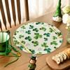 Artoid Mode Lucky Shamrock St. Patrick's Day Round Placemats Set