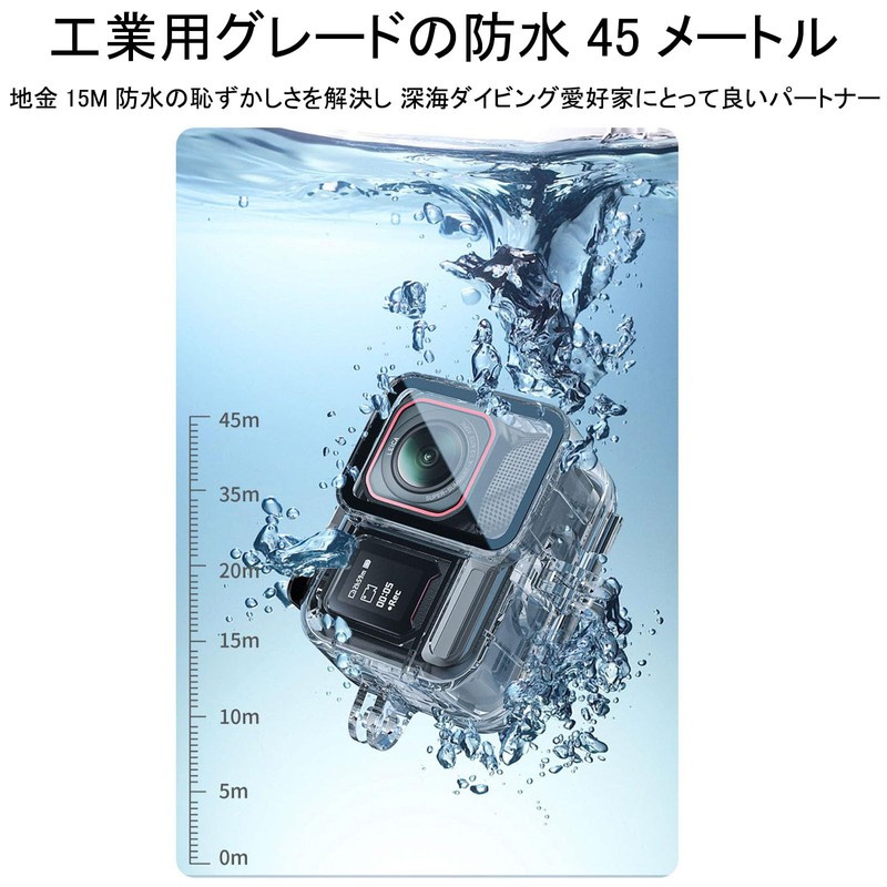 Taoricup Insta360 Ace Pro 2 New Waterproof Case, Portrait and