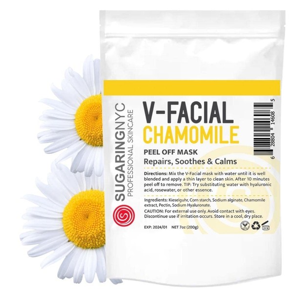 Sugaring NYC Vajacial Mask Chamomile with Chamomile Elements V-Facial 7oz 200g