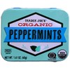 Trader Joe's Organic Peppermints, 1.41 oz Tin (Pack of 2)