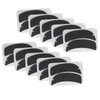 10 Pairs Eyelash Extension Under Eye Gel Pads Notch Flexible