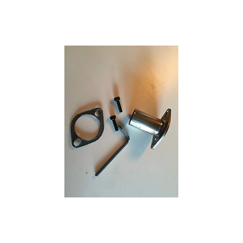 GenExhaust Compatible with Honda EU6500iS/EU7000iS Generator 1" Steel Exhaust Extension