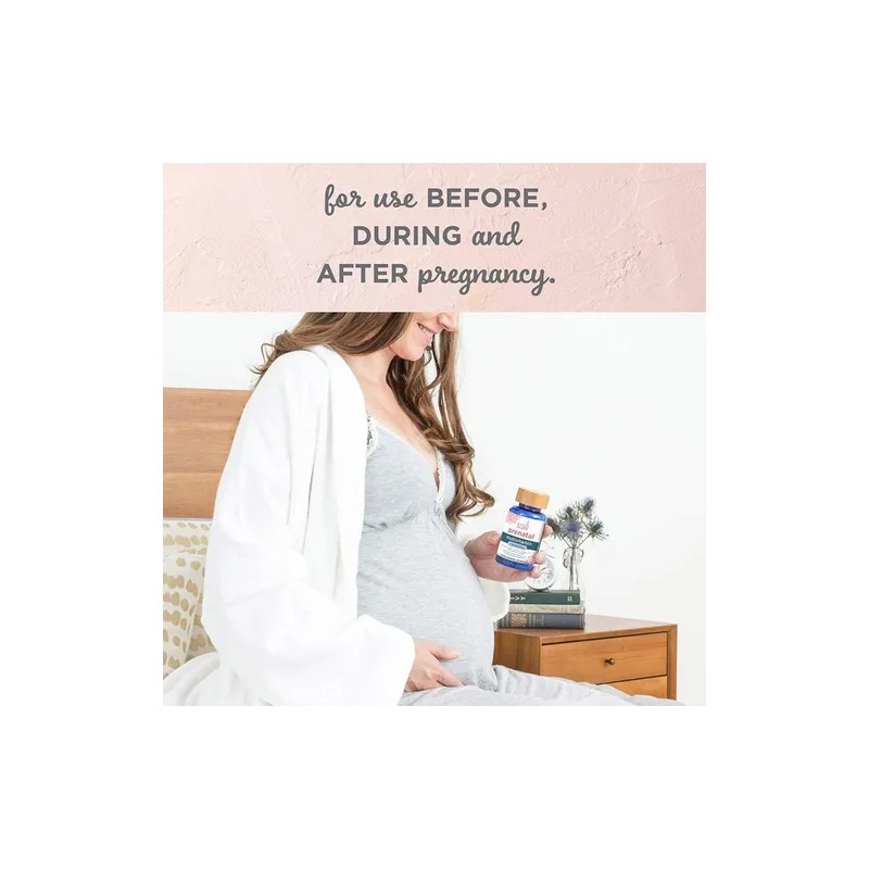 Mommys Bliss Multivitamínico Prenatal + Probioticos 45 Caps. Sabor Sin