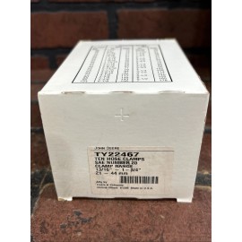 John Deere 10 John Deere Worm Drive Hose Clamps SAE 20 Range 13/16" to 1-3/4" USA Made