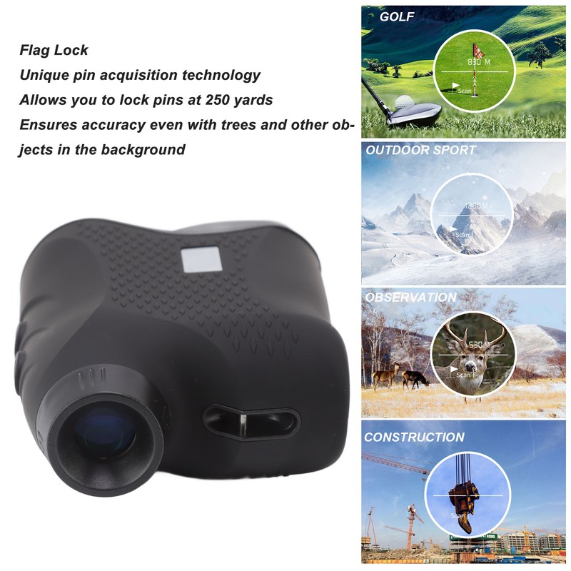 Hunting Rangefinder 700Y Accurate IPX4 Waterproof Multi Functional 6X Golfing