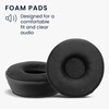 kwmobile 2 x ear pads compatible with Jabra Engage 65