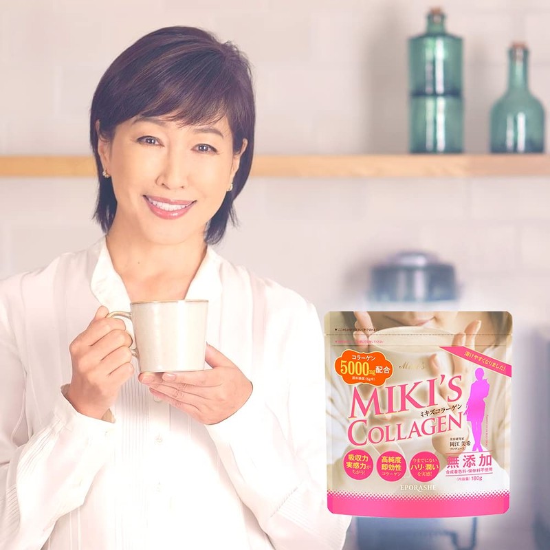 EPORASHE Mikizu Collagen (1 Piece), Polymer and High Concentration Collagen,