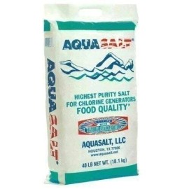 AQUASALT Aquasalt-40 Swimming Pool and Spa Chlorine Generator Salt-40 lbs...