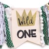 Wild one 1st Birthday Banner - Wild One Decoration, A