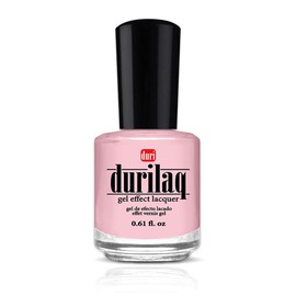 duri Durilaq, D501 Wedding Vows, Light Pink Opaque Gel Effect Lacquer and Top Coat, 0.61 fl.oz. each