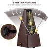 Mechanical Metronome with Bell, LEKATO Universal Metronome for Piano Guitar