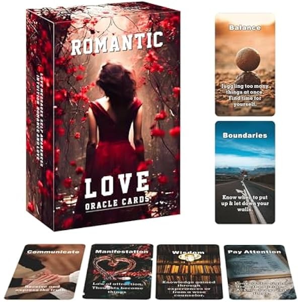 Han Yu Bowen Romantic Love Oracle Cards - Self-Awareness, Intuition,