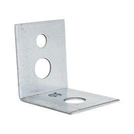 Timco - Ceiling Angle Brackets - Galvanised (Size 25 x 25 x 22 x 1mm - 100 Pieces)