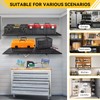 FAFAGLGL 2-Pack 1.97x2.95ft Adjustable Garage Wall Shelving,800 lb Load Capacity