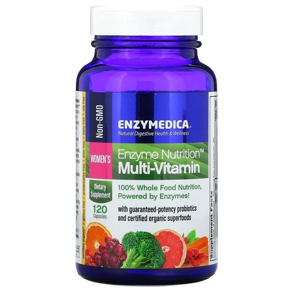 Enzyme Nutrition Multivitamin Women&#39;s Capsules 120 tablets / 엔자임 뉴트리션 멀티비타민 우먼스 캡슐 120정