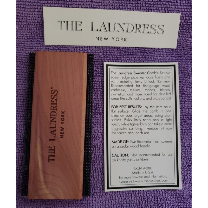 The Laundress New York - SWEATER COMB - Removes Pills,