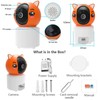 Smart Indoor Nanny Camera 3MP 360P Motion Detection Tracking 2