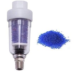 1/4" Mini Inline Reusable Air Line Desiccant Air Dryer Filter Industrial (2)