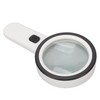 Handheld Magnifying Glass 30x Double Layer Optical Glass Lens Magnifier
