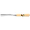 Kirschen 3146010 Cut 45 Curved Carving Chisel with Handle, Beige/Silver,