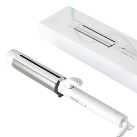 OA Volume Curling Titanium Free Bolt Easy Bong Iron, White, OHA-012WH / 오아 볼륨 컬링 티타늄 프리볼트 이지 봉고데기, 화이트, OHA-012WH