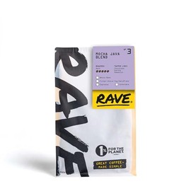 Rave Coffee - Mocha Java Blend Nº 3, Espresso Grind Freshly Roasted and Ground 250g
