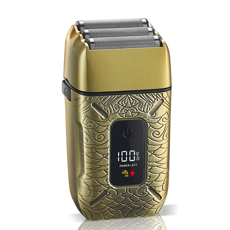 Men's Electric Beard Trimmer with 3 Heads Shaving Foil Razor