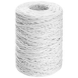 Syhood Floral Wire Vine Wire Bind Wire Rustic Wire Wrapping Wire for Flower Bouquets (White)