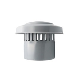 MD Technic Ventilation Hood Haze Hood Roof Vent DN50, DN75, DN110, DN160 on the Pipe (DN 50) (Diameter DN 160)