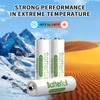 Batteriol Lithium Batteries AA, Double A Batteries 3000mAh 1.5V Long