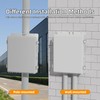 Joinfworld Vented Outdoor Electrical Box Waterproof Nema Enclosure 16x11x6 Plastic