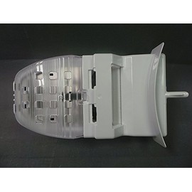 242248401 Refrigerator Air Duct Diffuser and Light Housing Genuine Original Equipment Manufacturer (OEM) Part