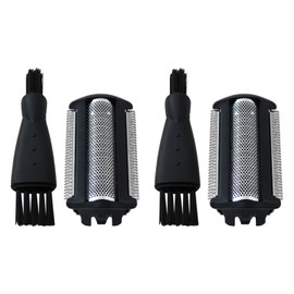 Vicue Updated 2 Sets Hair Trimmer Foil Blades Compatible for MANSCAPED The Lawn Mower 5.0 Ultra Hair Trimmer, Body Grooming Trimmer Foil Blades Kit