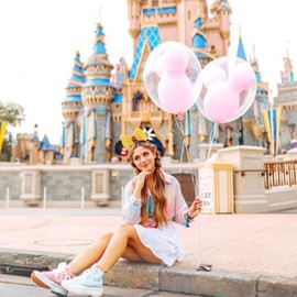 Dreshow Mouse Ears Bow Headbands, Glitter Party Decoration, Cosplay Costume for Girls and Women