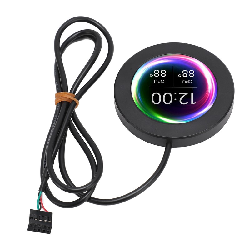 2.1 Inch AIO Computer Temp Monitor CPU Cooler LCD Display