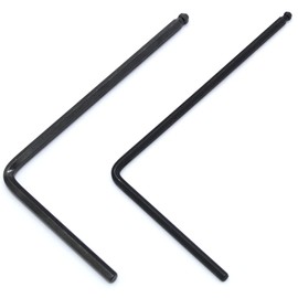 Uenhoy Guitar Truss Rod Wrench 4mm & 5mm Guitar Allen Wrench Tool for Martin Acoustic Guitar, Deep or Narrow Truss Rod Adjustment, Ball End Allen Key Set