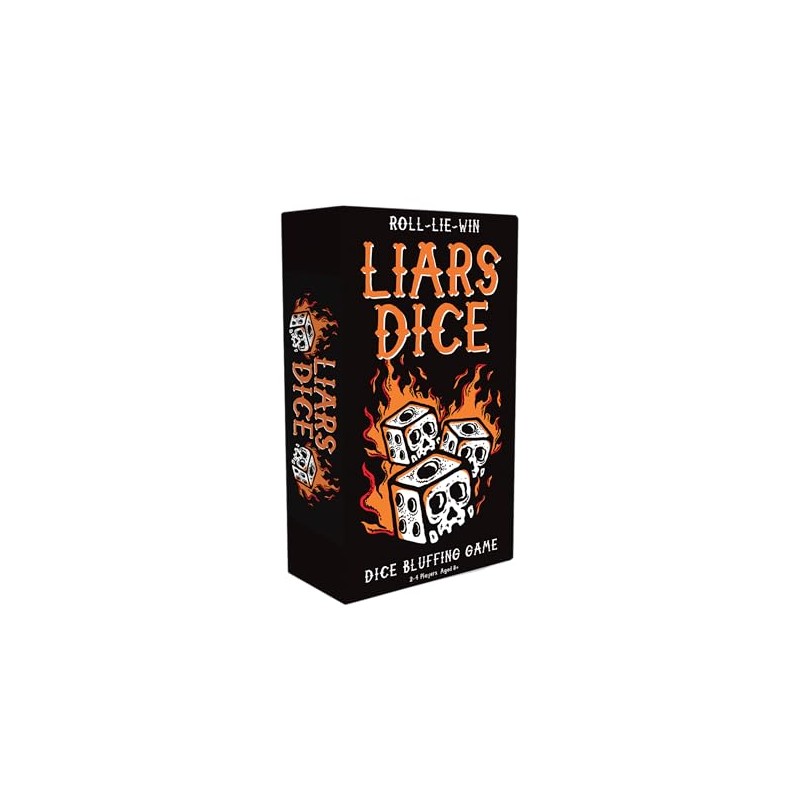 Liars Dice Classic Bluffing Die and Dice Deception Game Dudo