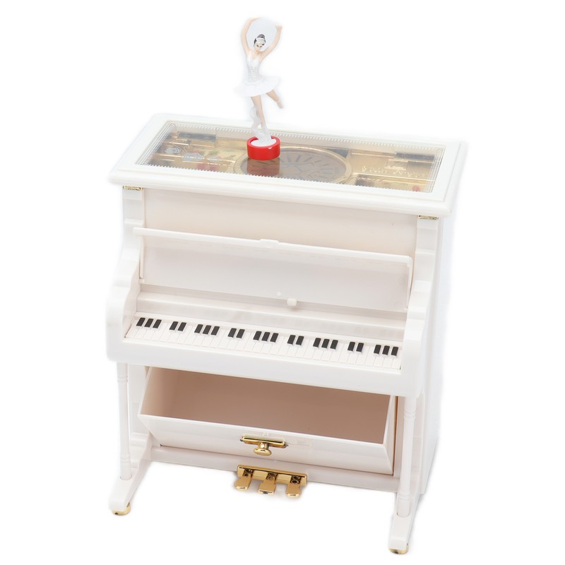 Classical Music Box Rotating Dancing Ballet Girl Piano Music Box